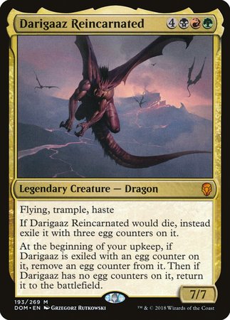 Darigaaz Reincarnated [Dominaria] | Empire Gaming NC