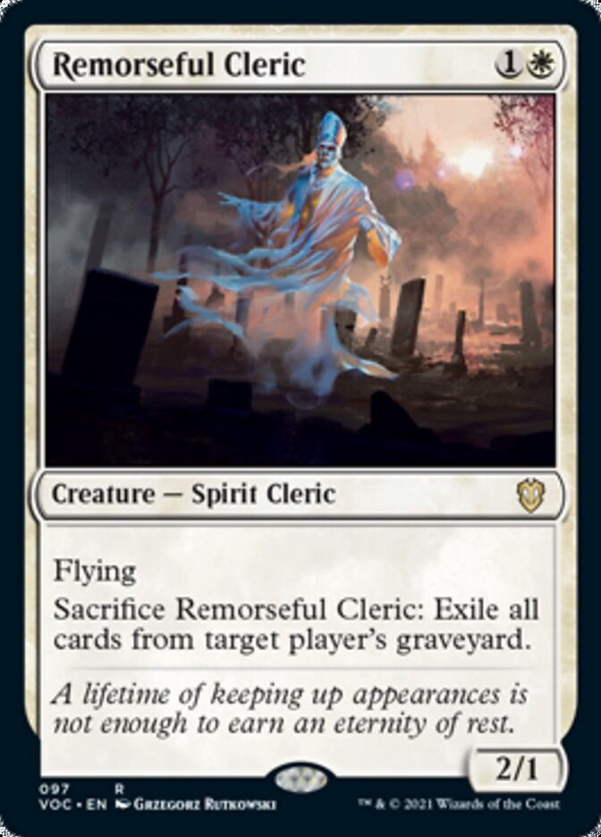 Remorseful Cleric [Innistrad: Crimson Vow Commander] | Empire Gaming NC