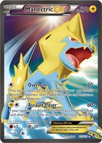 Manectric EX (113 Full Art) (113) [XY - Phantom Forces] | Empire Gaming NC