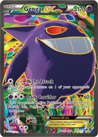 Gengar EX (114 Full Art) (114) [XY - Phantom Forces] | Empire Gaming NC