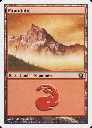 Mountain (346) [Ninth Edition] | Empire Gaming NC