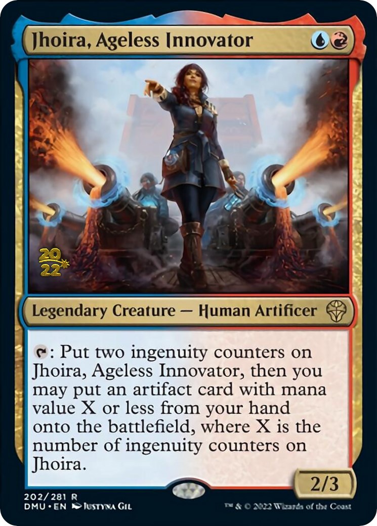 Jhoira, Ageless Innovator [Dominaria United Prerelease Promos] | Empire Gaming NC