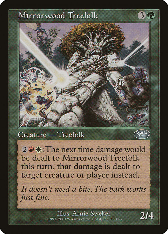 Mirrorwood Treefolk [Planeshift] | Empire Gaming NC