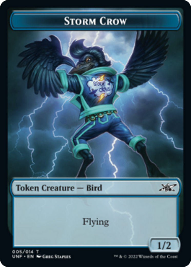 Clown Robot (003) // Storm Crow Double-sided Token [Unfinity Tokens] | Empire Gaming NC