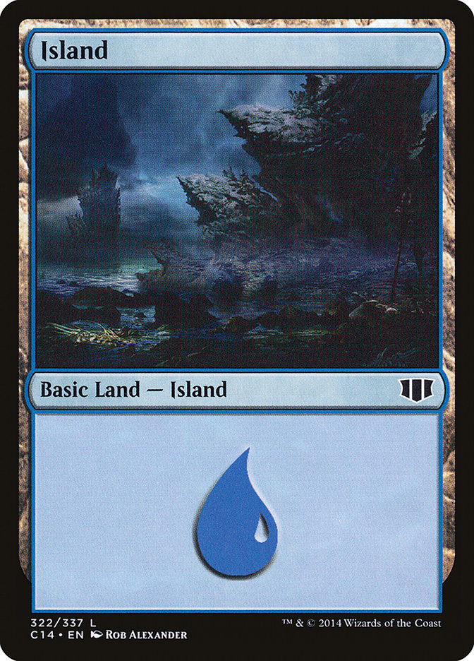 Island (322) [Commander 2014] | Empire Gaming NC