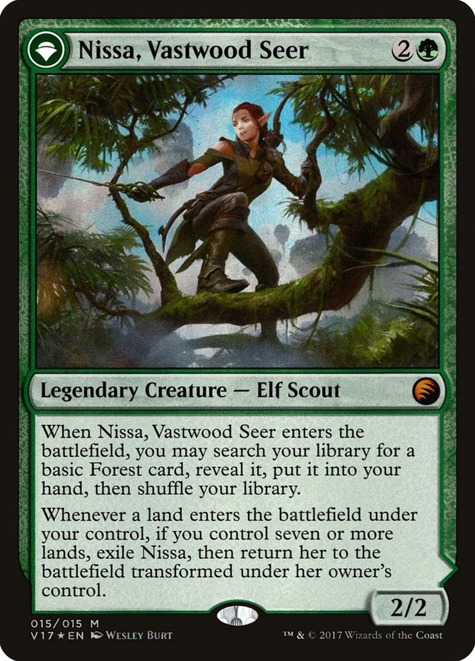 Nissa, Vastwood Seer // Nissa, Sage Animist [From the Vault: Transform] | Empire Gaming NC