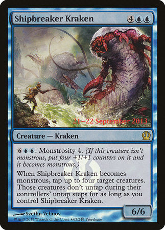 Shipbreaker Kraken [Theros Promos] | Empire Gaming NC