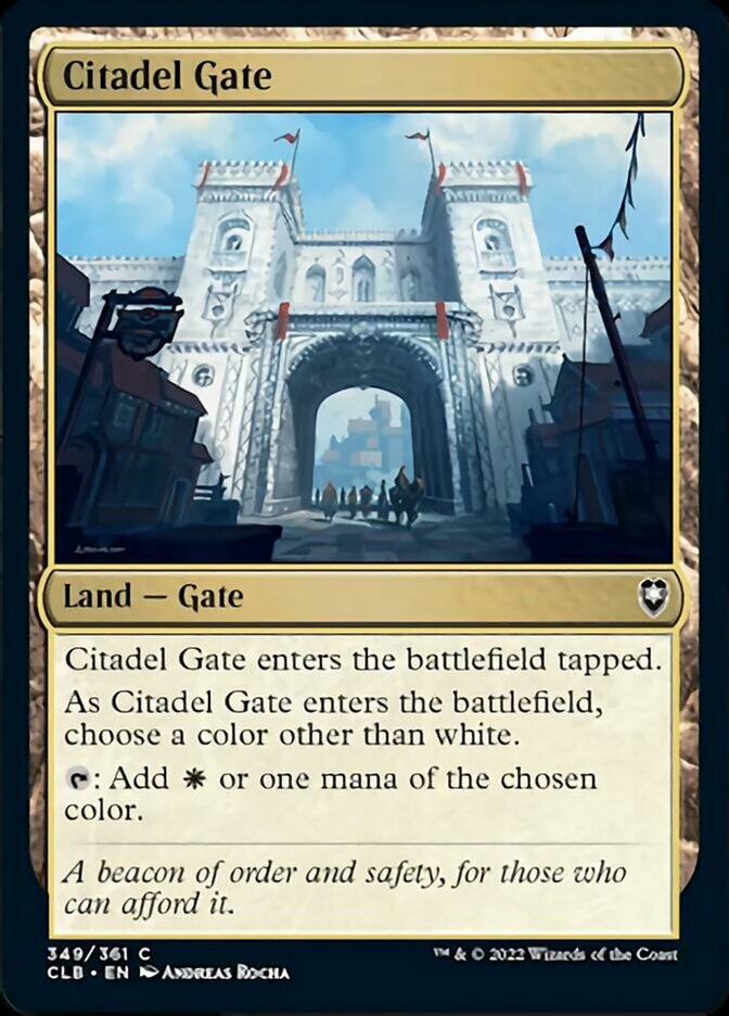 Citadel Gate [Commander Legends: Battle for Baldur's Gate] | Empire Gaming NC