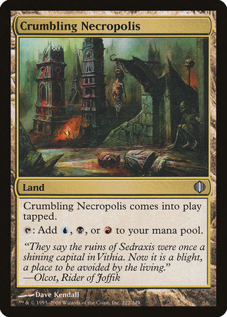 Crumbling Necropolis [Shards of Alara] | Empire Gaming NC