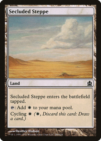 Secluded Steppe [Commander 2011] | Empire Gaming NC