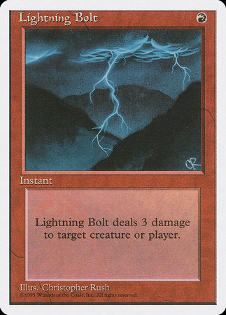 Lightning Bolt [Fourth Edition] | Empire Gaming NC