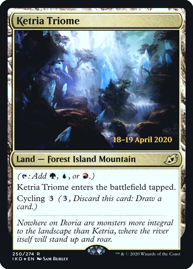 Ketria Triome  [Ikoria: Lair of Behemoths Prerelease Promos] | Empire Gaming NC