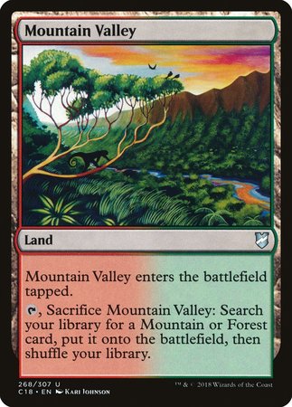 Mountain Valley [Commander 2018] | Empire Gaming NC