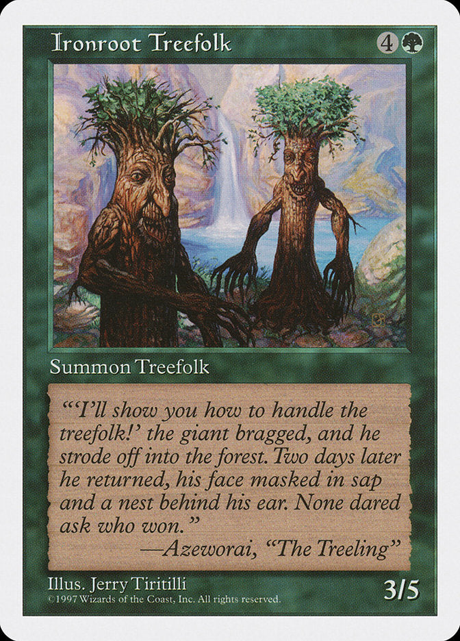 Ironroot Treefolk [Fifth Edition] | Empire Gaming NC