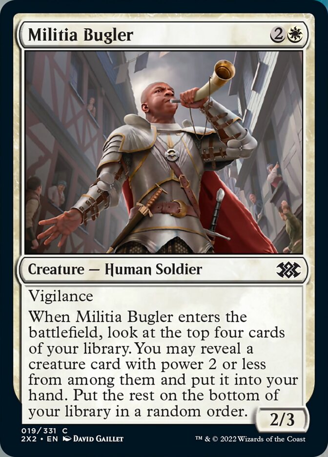 Militia Bugler [Double Masters 2022] | Empire Gaming NC