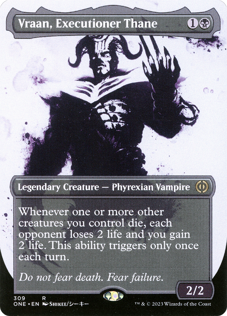 Vraan, Executioner Thane (Borderless Ichor) [Phyrexia: All Will Be One] | Empire Gaming NC