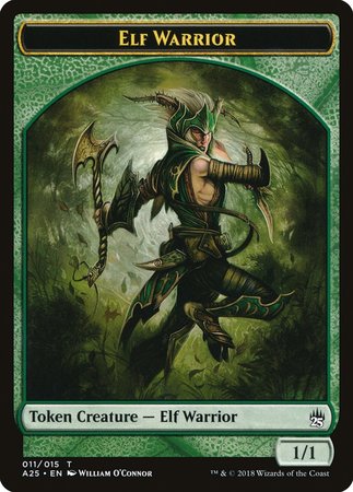 Elf Warrior Token (011) [Masters 25 Tokens] | Empire Gaming NC