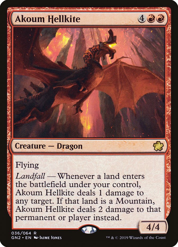 Akoum Hellkite [Game Night 2019] | Empire Gaming NC