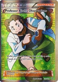 Professor Birch's Observations (159 Full Art) (159) [XY - Primal Clash] | Empire Gaming NC