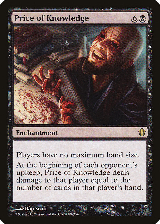 Price of Knowledge [Commander 2013] | Empire Gaming NC
