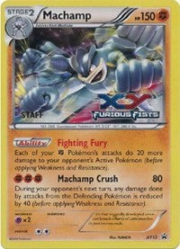 Machamp (XY Furious Fists Staff Prerelease) (XY13) [XY Promos] | Empire Gaming NC