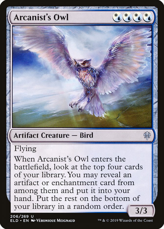 Arcanist's Owl [Throne of Eldraine] | Empire Gaming NC