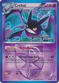 Crobat (Team Plasma - Staff Prerelease) (BW51) [Black and White Promos] | Empire Gaming NC