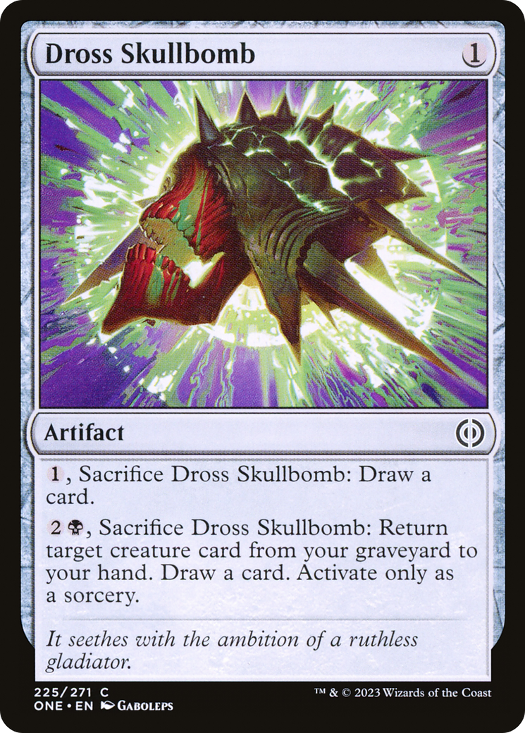 Dross Skullbomb [Phyrexia: All Will Be One] | Empire Gaming NC