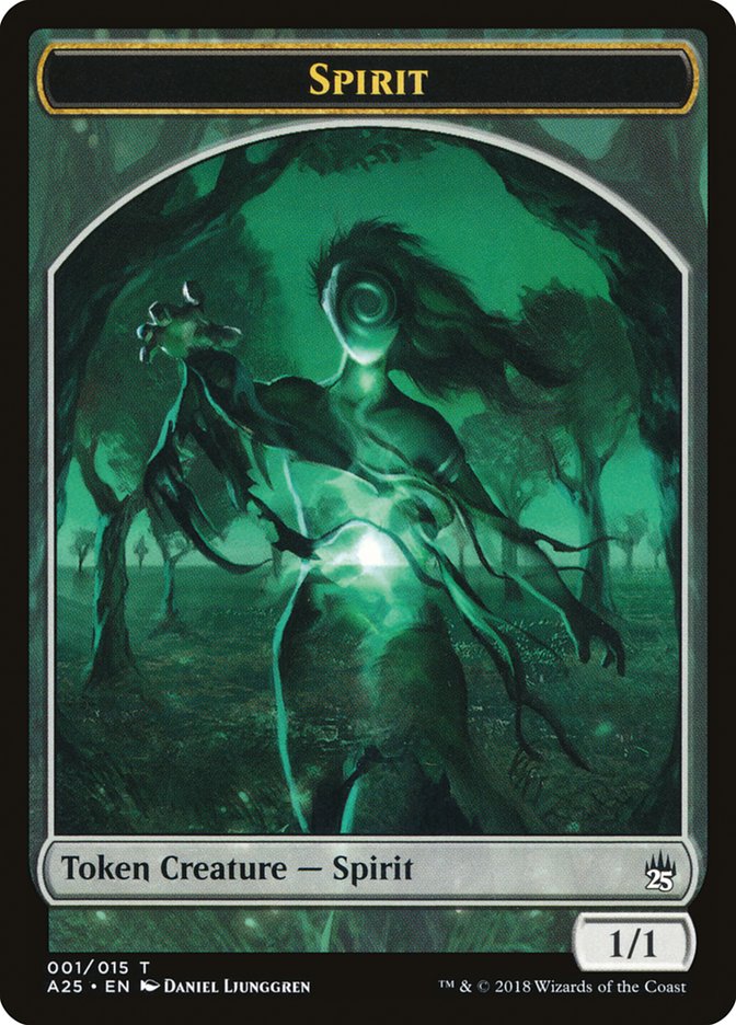 Spirit (001/015) [Masters 25 Tokens] | Empire Gaming NC