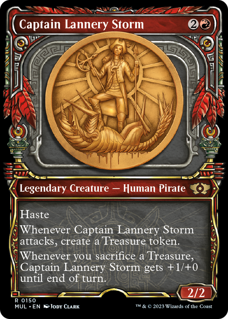 Captain Lannery Storm (Halo Foil) [Multiverse Legends] | Empire Gaming NC