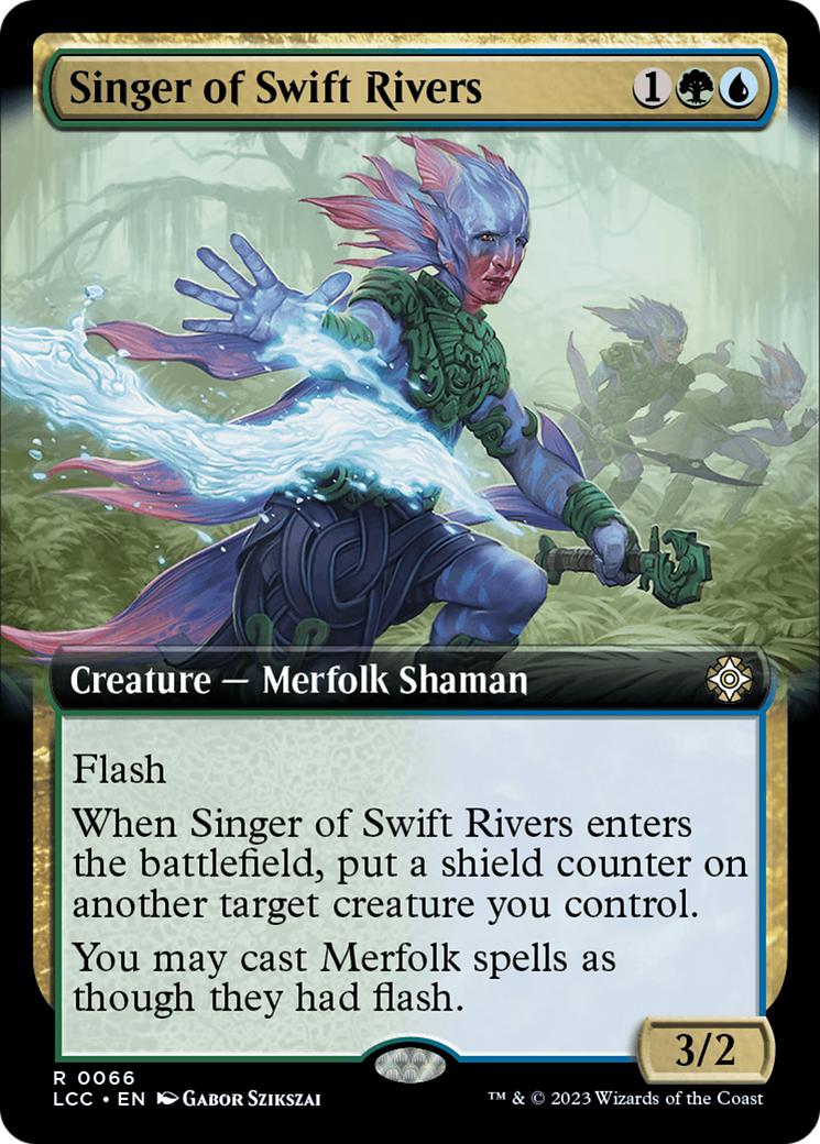 Singer of Swift Rivers (Extended Art) [The Lost Caverns of Ixalan Commander] | Empire Gaming NC