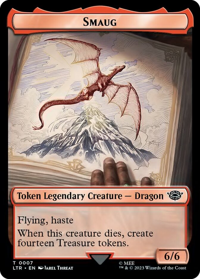 Smaug Token [The Lord of the Rings: Tales of Middle-Earth Tokens] | Empire Gaming NC