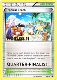 Tropical Beach (Quarter Finalist) (BW28) [Black and White Promos] | Empire Gaming NC