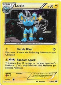 Luxio (Cracked Ice Holo) (BW34) [Black and White Promos] | Empire Gaming NC