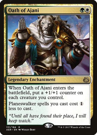 Oath of Ajani [Aether Revolt] | Empire Gaming NC