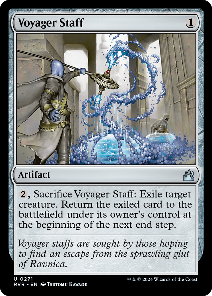 Voyager Staff [Ravnica Remastered] | Empire Gaming NC