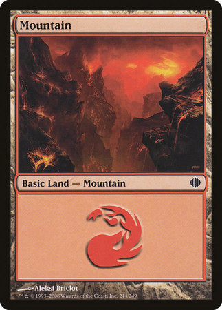 Mountain (244) [Shards of Alara] | Empire Gaming NC