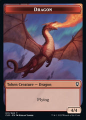 Treasure // Dragon Double-sided Token [Commander Legends: Battle for Baldur's Gate Tokens] | Empire Gaming NC