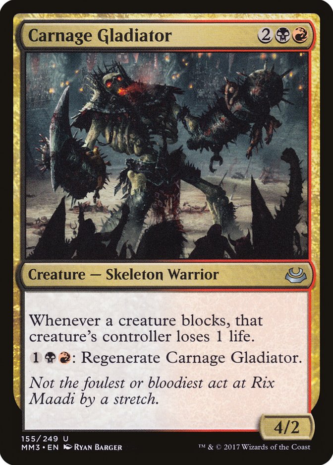 Carnage Gladiator [Modern Masters 2017] | Empire Gaming NC