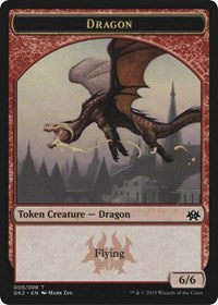 Dragon // Goblin Token [Ravnica Allegiance: Guild Kits] | Empire Gaming NC