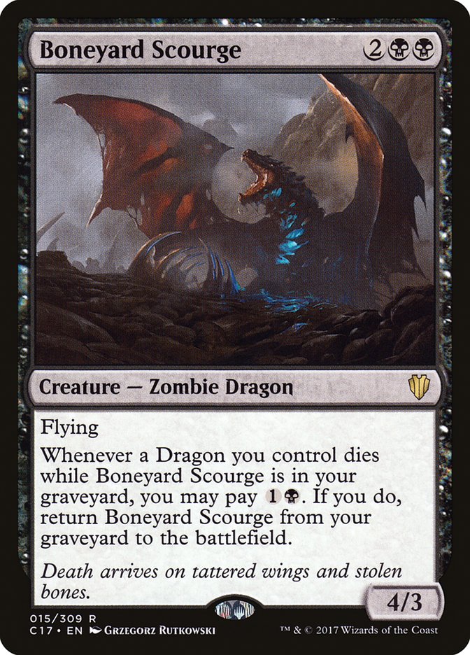 Boneyard Scourge [Commander 2017] | Empire Gaming NC