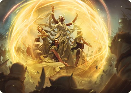 Heroic Intervention Art Card [The Lord of the Rings: Tales of Middle-earth Art Series] | Empire Gaming NC