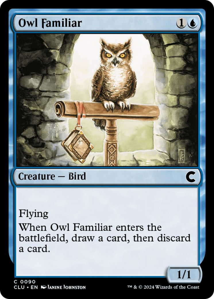 Owl Familiar [Ravnica: Clue Edition] | Empire Gaming NC