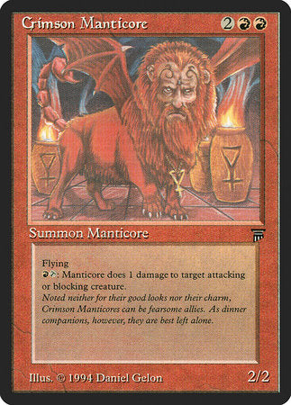 Crimson Manticore [Legends] | Empire Gaming NC