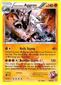 Team Magma's Aggron (14) [Double Crisis] | Empire Gaming NC