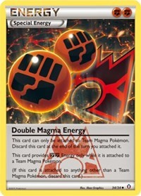 Double Magma Energy (34) [Double Crisis] | Empire Gaming NC