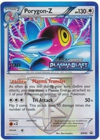 Porygon-Z (Team Plasma)(Staff Prerelease) (BW84) [Black and White Promos] | Empire Gaming NC