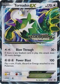 Tornadus EX (Staff Prerelease) (BW96) [Black and White Promos] | Empire Gaming NC