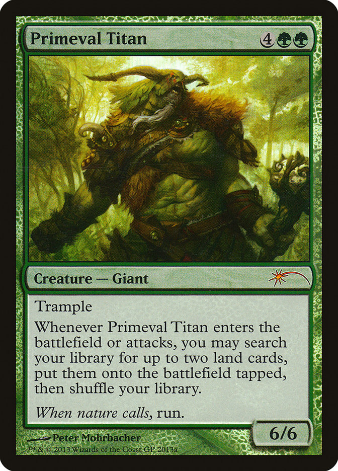 Primeval Titan [Grand Prix Promos] | Empire Gaming NC