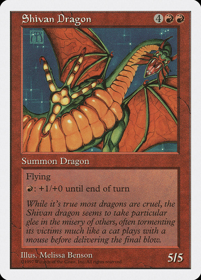 Shivan Dragon [Fifth Edition] | Empire Gaming NC